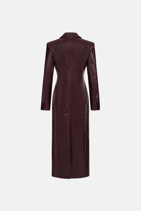 Тренч з екошкіри