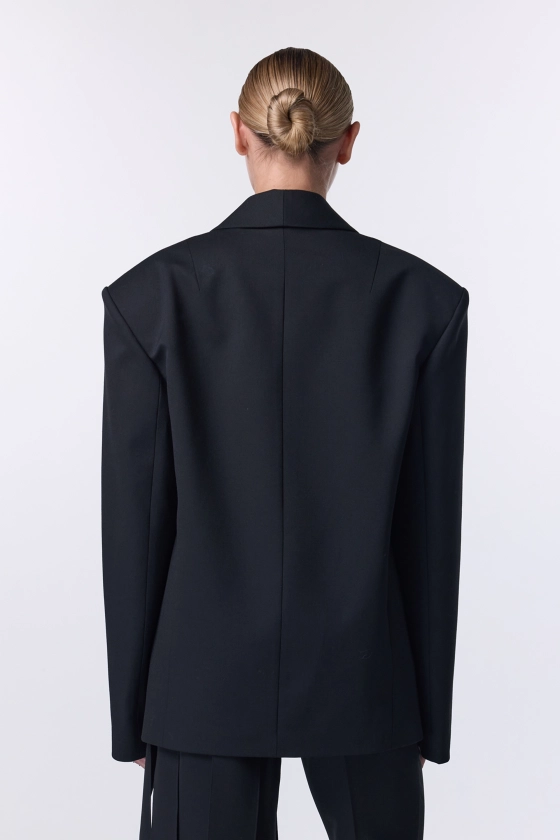 Opulent cotton blazer - photo 5