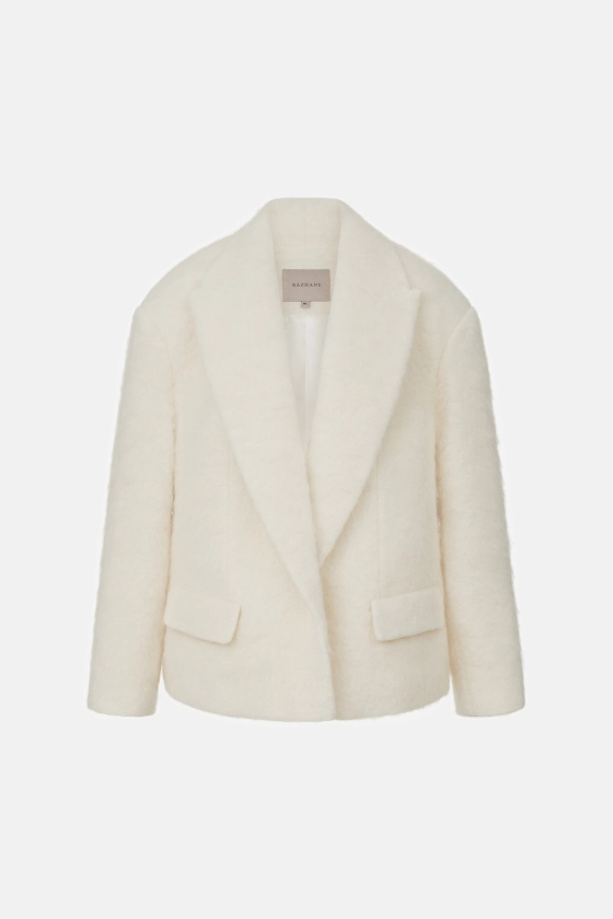 Soft alpaca coat-jacket - photo 1