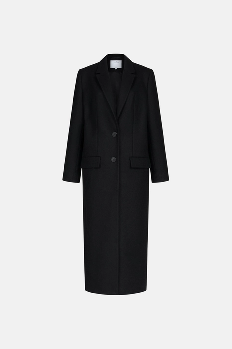 Straight cut coat
