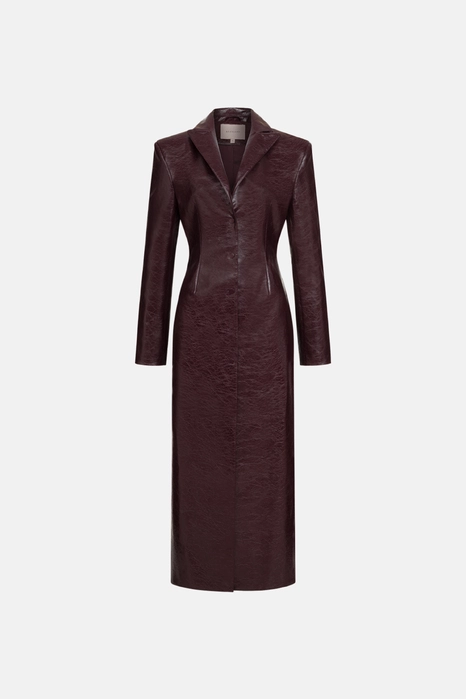 Тренч з екошкіри