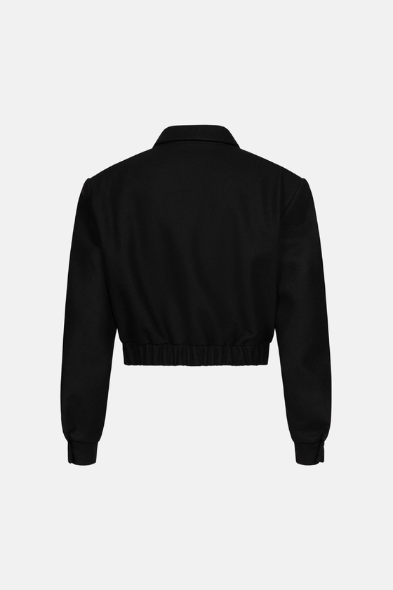 Бомбер на ґудзиках з трикутником 