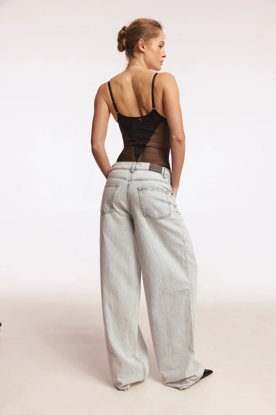 Джинси широкого крою 