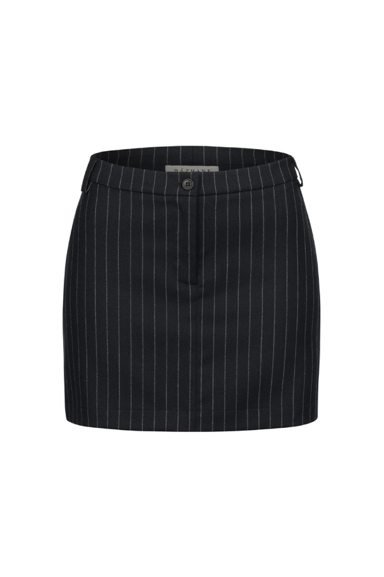 Спідниця вовняна міні з середньою посадкою 