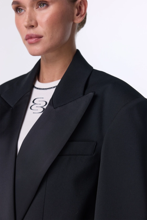 Opulent cotton blazer - photo 7