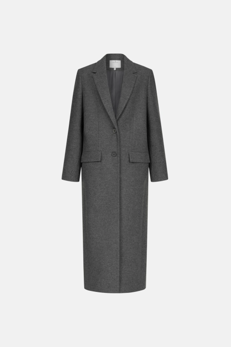 Straight cut coat