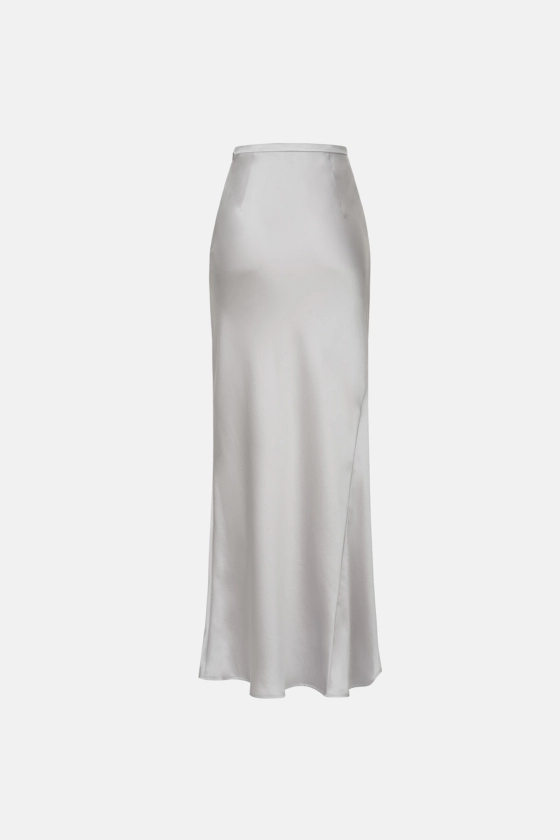 Satin maxi skirt - photo 2