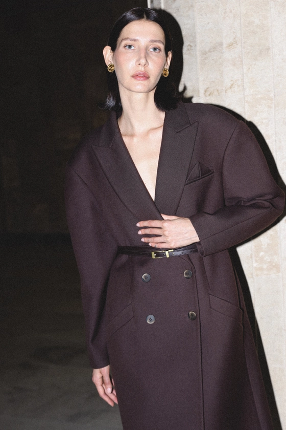 Подвійний шкіряний ремінь 