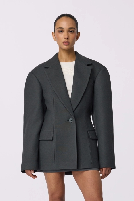 Hourglass coat-jacket