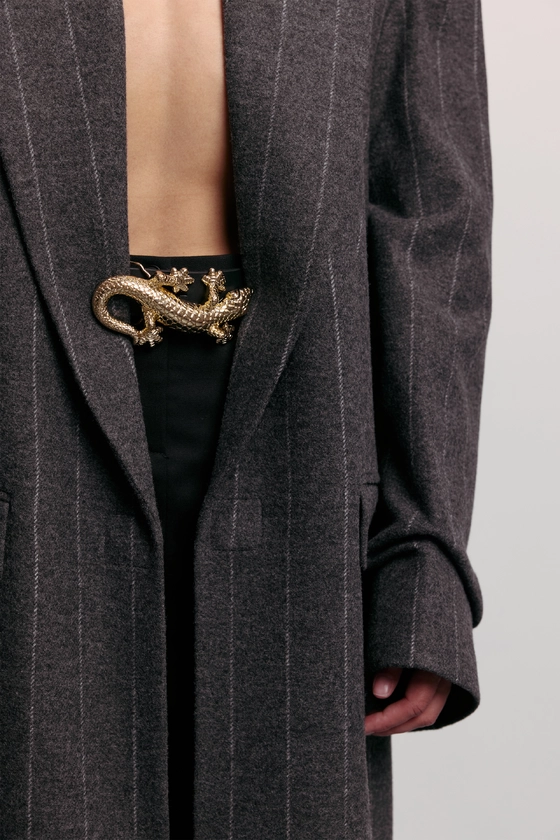 Шкіряний ремінь Golden Lizard 