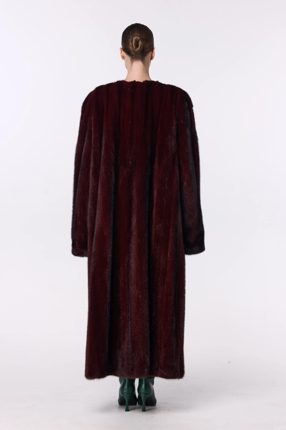 Вінтажна норкова шуба 