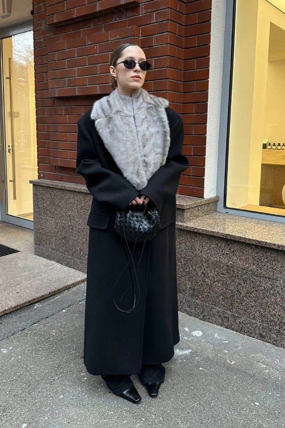 Комір Vintage Mink fur 