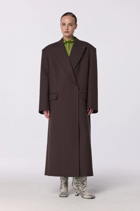 Пальто оверсайз прямого крою Пальто оверсайз прямого крою