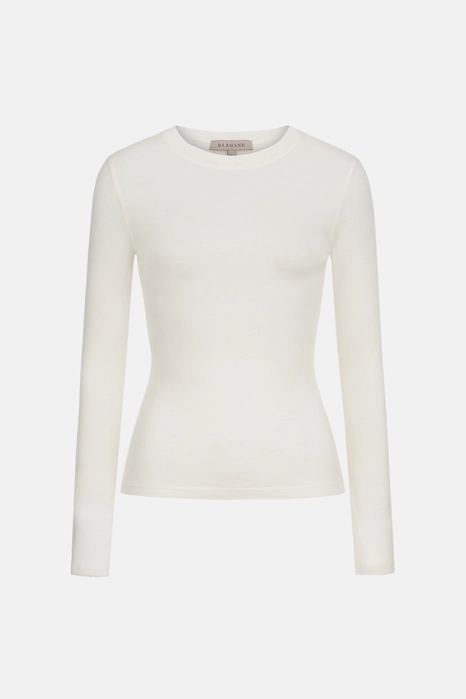 Лонгслів приталений напівпрозорий