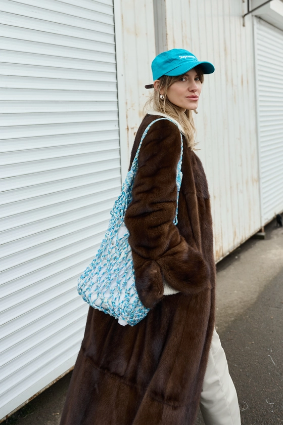 Вінтажна норкова шуба 