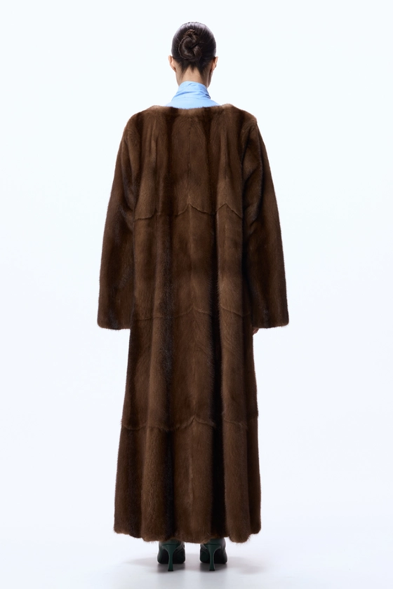 Вінтажна норкова шуба 