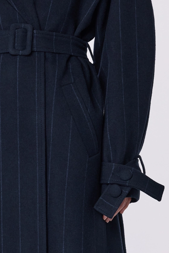 Пальто максі зі спущеним рукавом 