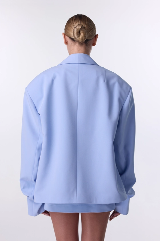 Жакет котоновий зі збіркою на рукаві 