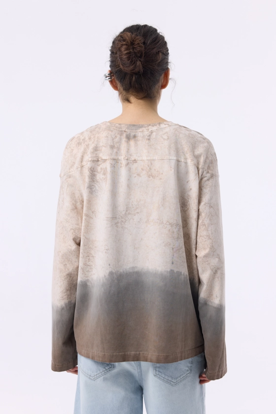 Лонгслів Essential з вінтажним ефектом 