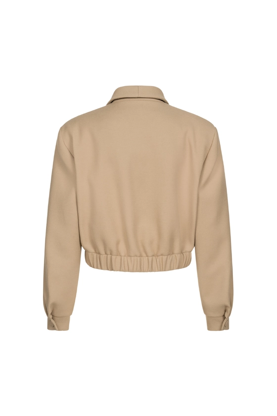 Бомбер на ґудзиках з трикутником 