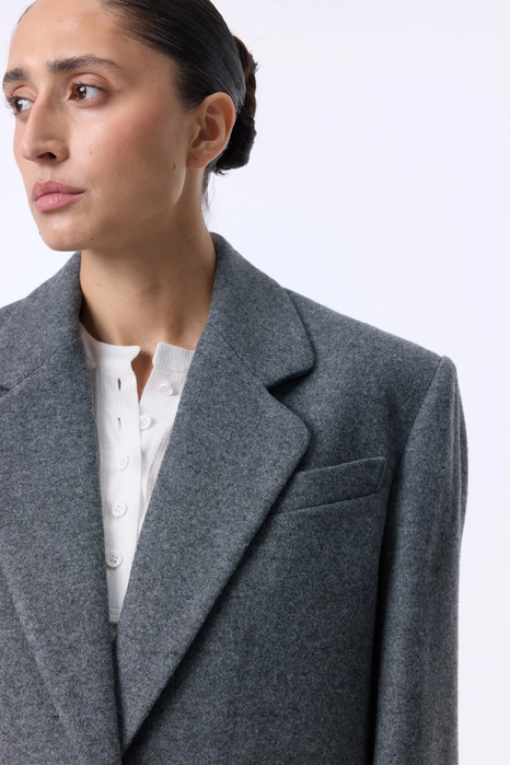 Пальто-жакет оверсайз