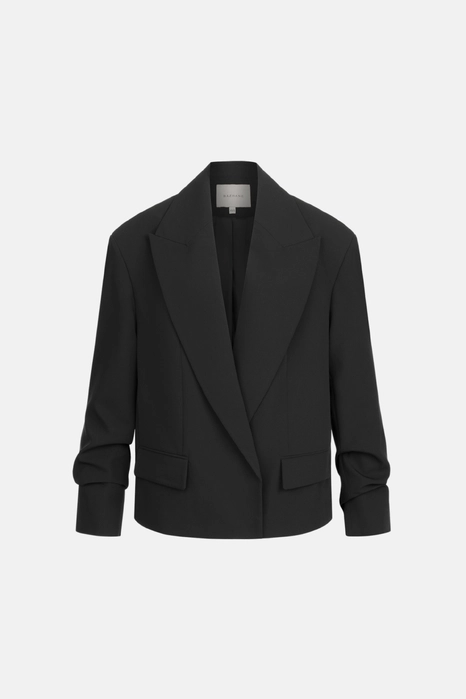 Жакет котоновий зі збіркою на рукаві