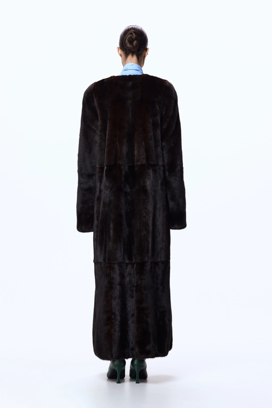 Вінтажна норкова шуба 