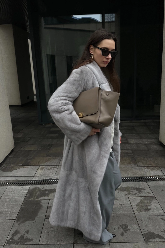 Вінтажна норкова шуба 