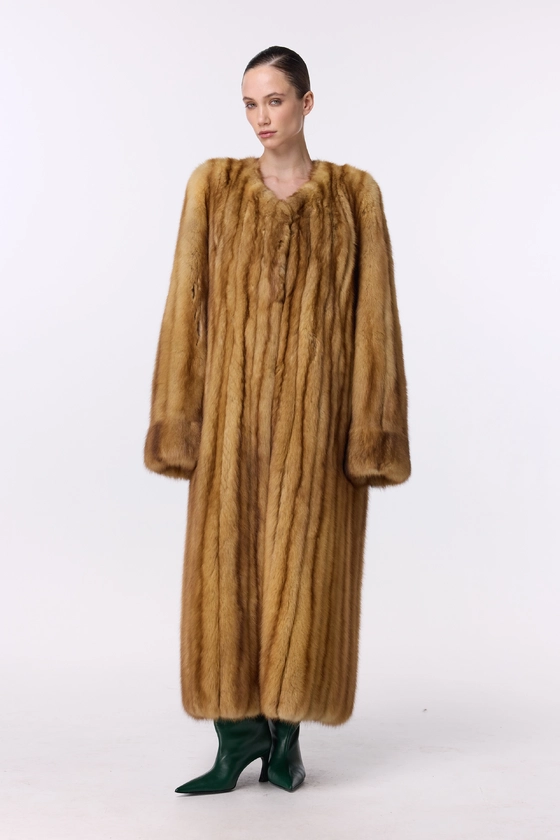 Вінтажна шуба з соболя 