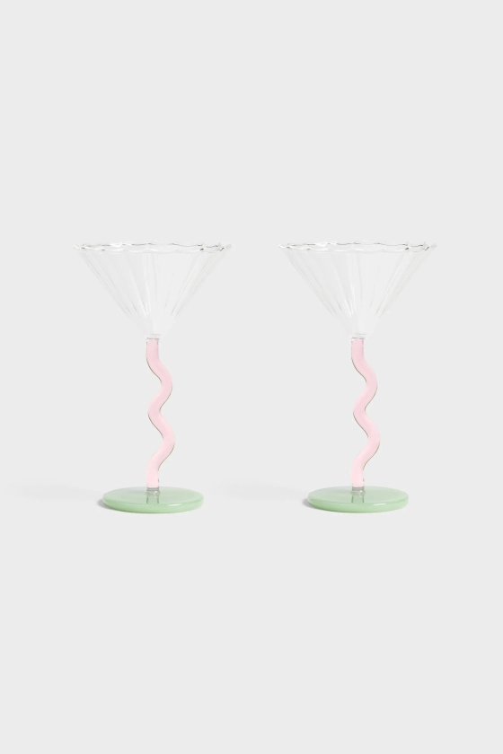 Келих Coupe curve set of 2 - фото 1
