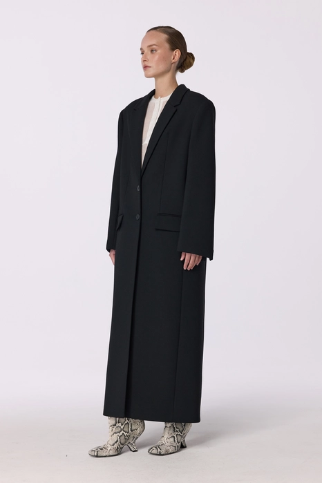 Пальто прямого крою