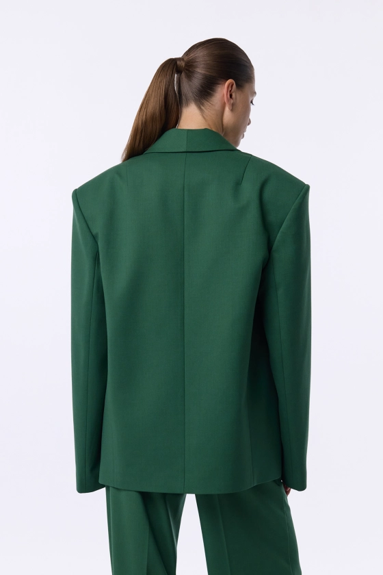 Opulent wool blazer - photo 4