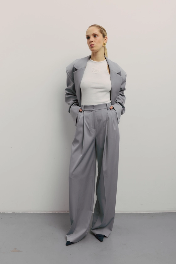 Relaxed cotton pants 