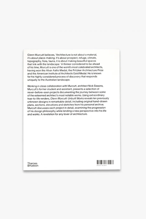 Книга Glenn Murcutt: Unbuilt Works 