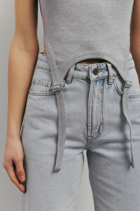 Майка з гартерами