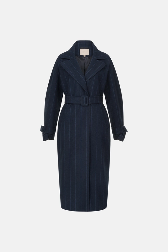 Пальто максі зі спущеним рукавом 