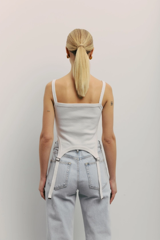 Майка з гартерами 