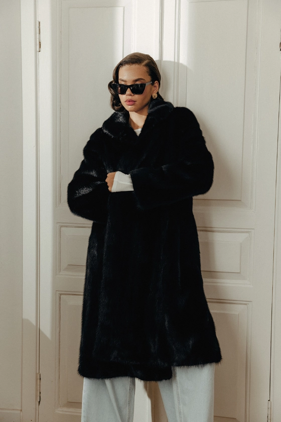 Вінтажна норкова шуба 