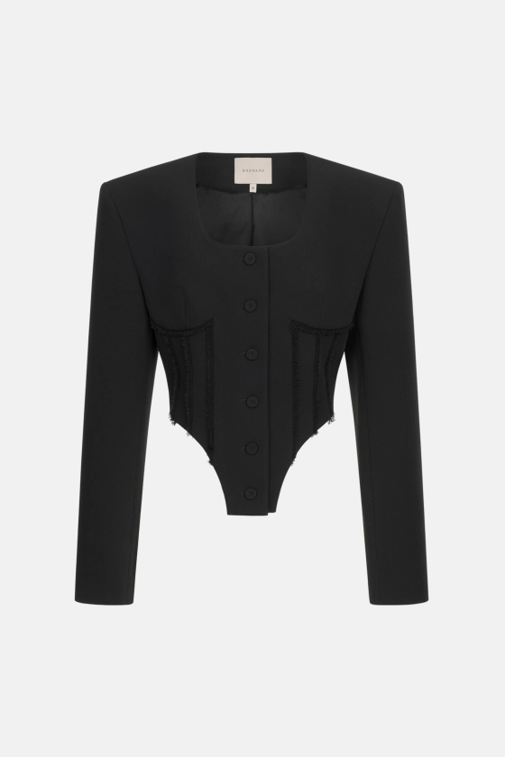 Corset cotton blazer - photo 1