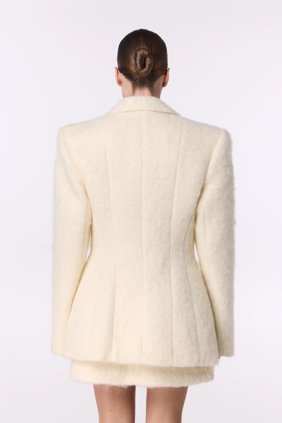 Fuzzy Alpaca coat-jacket - photo 4
