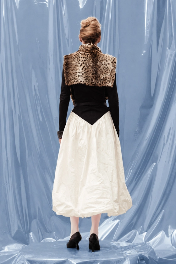Vintage Jungle Cat Fur Dickey - photo 2