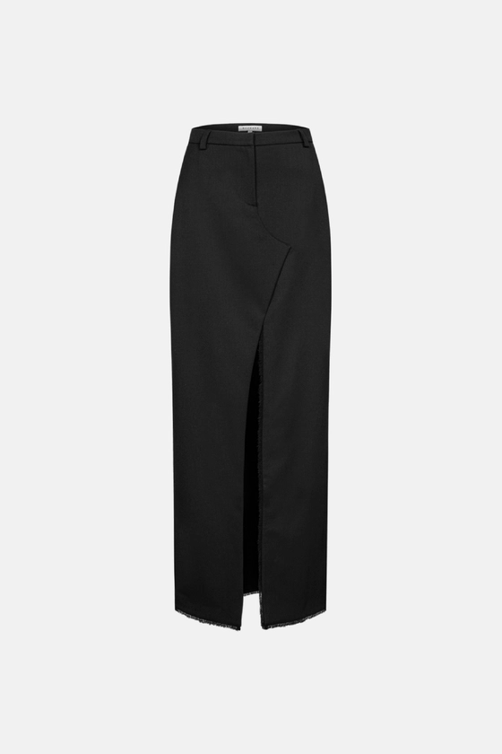 Спідниця максі з розрізом 