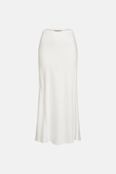 Спідниця атласна міді