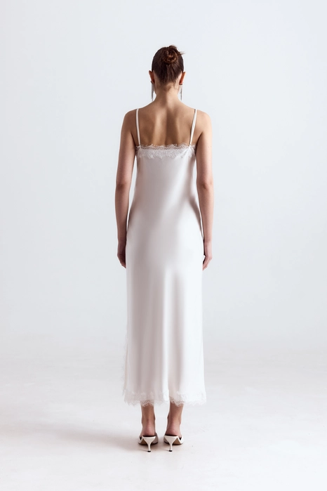 Сукня максі з мереживом