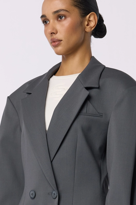 Fitted wool blazer - photo 5