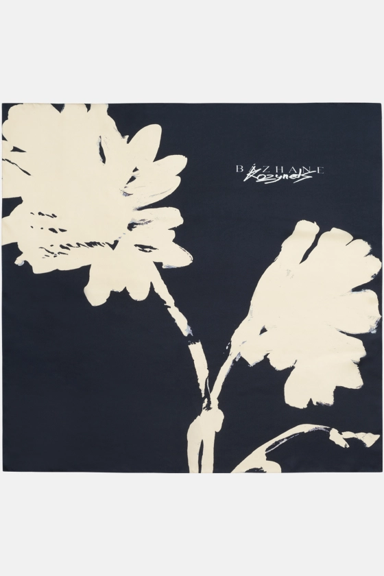 Хустка Bazhane & Kozynets Chrysanthemum Noir - фото 2