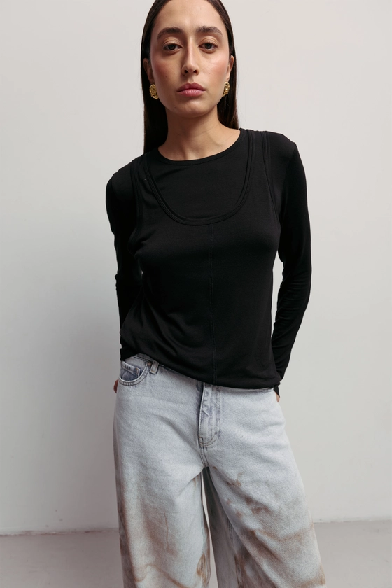 Лонгслів Double 