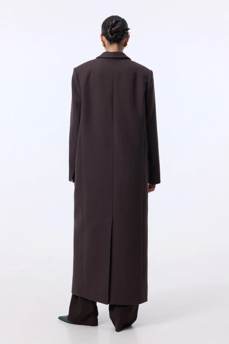 Straight cut coat