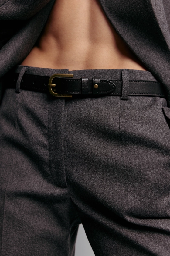 Leather belt - photo 2