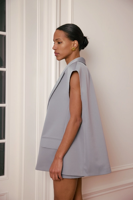 Жилет котоновий оверсайз